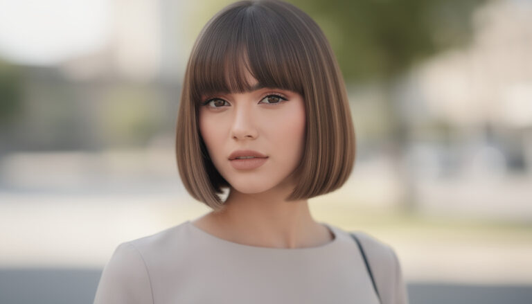 découvrez notre guide complet sur la coupe carrée avec frange rideau, une coiffure tendance qui sublime votre visage avec style et modernité.