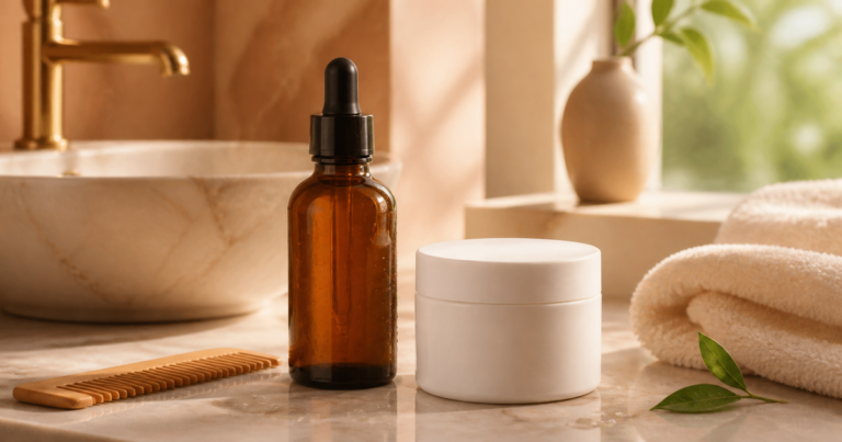 Soin au panthénol pour la peau et les cheveux