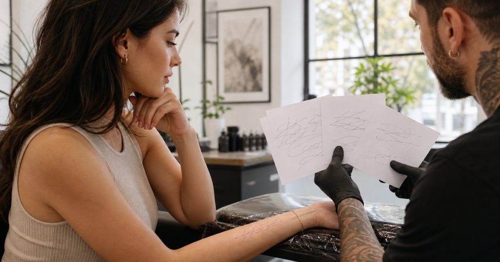Phrase tatouage femme : 30 idées pour trouver la tienne