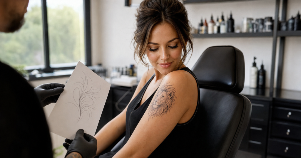 Tatouage lion : quelle signification lui donner ?