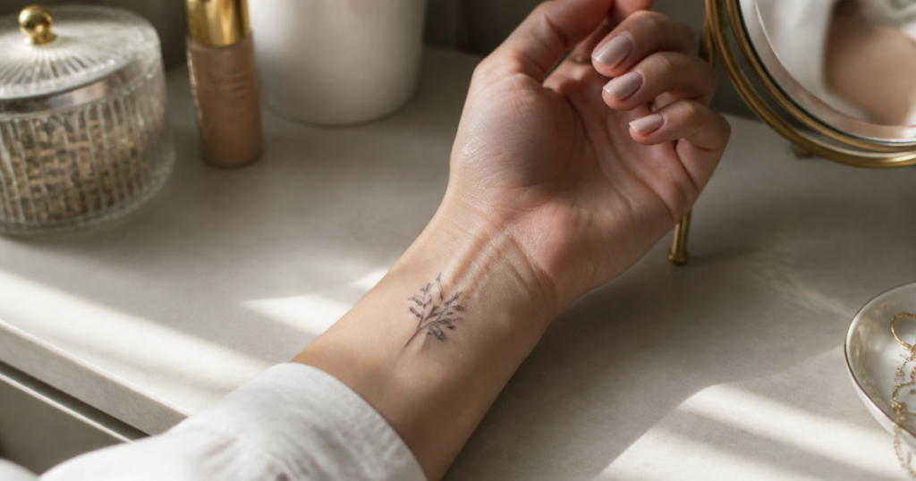 Tatouage au poignet pour femme : idées et conseils