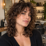 Wolf cut sur cheveux bouclés : comment éviter les regrets ?