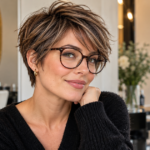 Coupe courte femme avec lunettes : 4 options qui fonctionnent