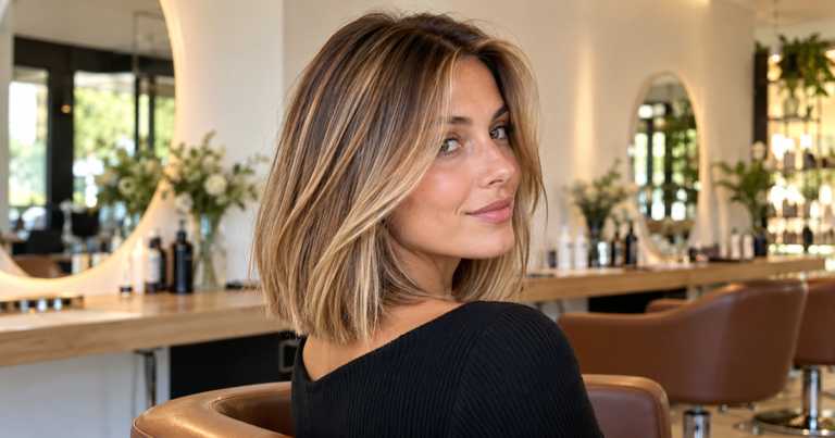 Coupe lob sur cheveux fins : du volume sans perdre de matière